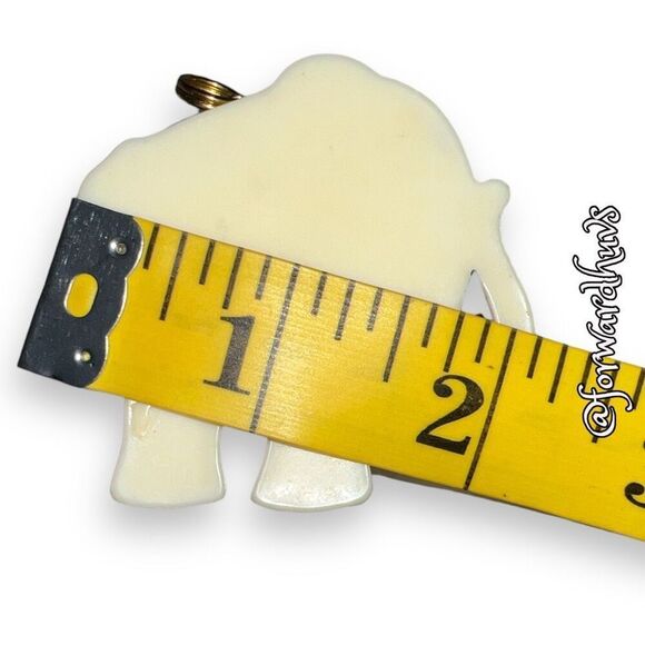 Bundle Sale 3 for $15 | 2-Inch Decorated Plastic Elephant Pendant - Picture 5 of 7